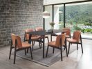 ACME Eliora Dining Table, Black Finish DN02366
